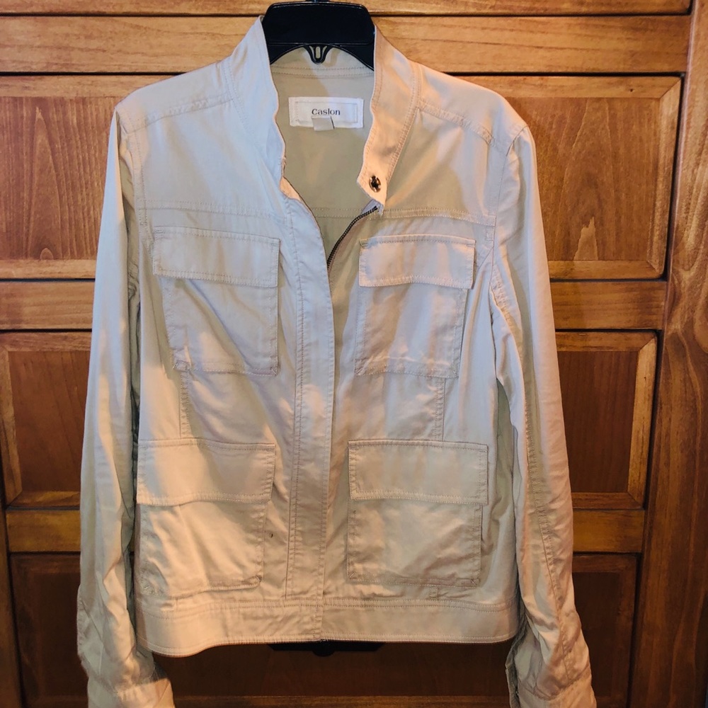 Caslon <Nordstrom) Lightweight Cotton Jacket - EUC